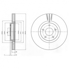 BG4231C DELPHI Тормозной диск