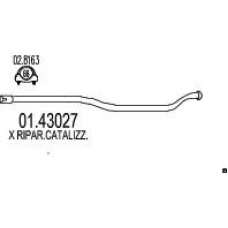 01.43027 MTS Труба выхлопного газа