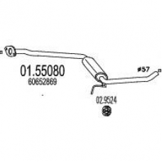 01.55080 MTS Средний глушитель выхлопных газов