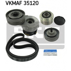 VKMAF 35120 SKF Поликлиновой ременный комплект