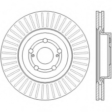 562439BC BENDIX Тормозной диск