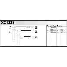 XC1223 QUINTON HAZELL Комплект проводов зажигания