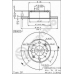 BS 7323 BRECO Тормозной диск