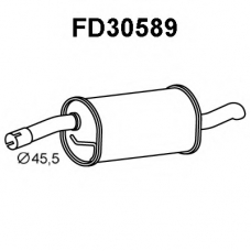 FD30589 VENEPORTE Глушитель выхлопных газов конечный