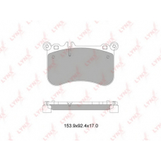 BD5355 LYNX Колодки тормозные передние