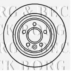 BBD4730 BORG & BECK Тормозной диск