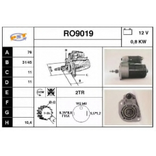 RO9019 SNRA Стартер