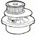 8600 24868 TRISCAN Водяной насос