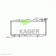 31-0247 KAGER Радиатор, охлаждение двигателя
