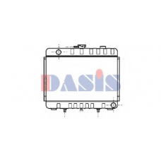 133890N AKS DASIS Радиатор, охлаждение двигателя