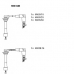 600/446 BREMI Комплект проводов зажигания