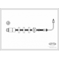 19032611 CORTECO Тормозной шланг