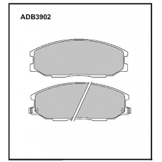 ADB3902 Allied Nippon Тормозные колодки