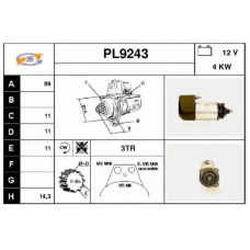 PL9243 SNRA Стартер