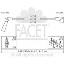 4.7007 FACET Комплект проводов зажигания
