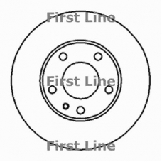 FBD137 FIRST LINE Тормозной диск