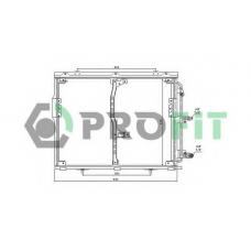 PR 3552C1 PROFIT Конденсатор, кондиционер