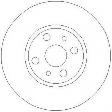 AC2335D AC Delco Тормозной диск