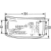 2ZR 005 603-067 HELLA Фара заднего хода