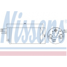 95494 NISSENS Осушитель, кондиционер