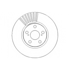 NBD1725 NATIONAL Тормозной диск