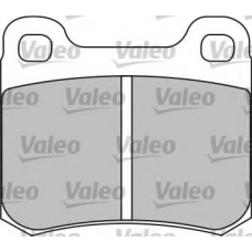 598105 VALEO Комплект тормозных колодок, дисковый тормоз