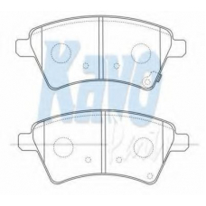 BP-8529 KAVO PARTS Комплект тормозных колодок, дисковый тормоз