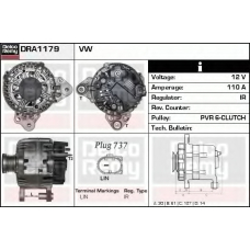 DRA1179 DELCO REMY Генератор