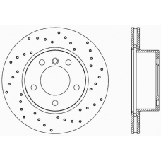 BDRS2328.25 OPEN PARTS Тормозной диск