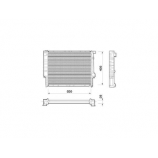 350213785000 MAGNETI MARELLI Охладитель, охлаждение двигателя