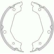 Z4732.00 WOKING Комплект тормозных колодок, стояночная тормозная с