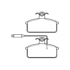 20946 165  2 5 T4047 TEXTAR Колодки тормозные