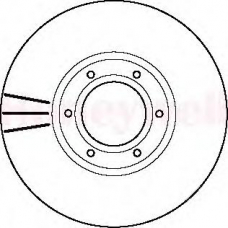 562105B BENDIX Тормозной диск