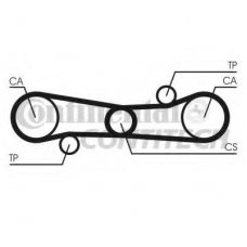 CT654 CONTITECH Ремень ГРМ