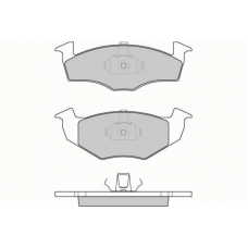 13046071012-SET-MS MASTER-SPORT Комплект тормозных колодок, дисковый тормоз