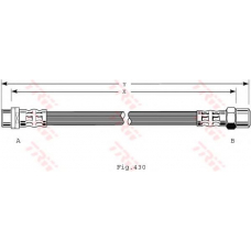 PHA418 TRW Тормозной шланг