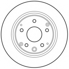 562710BC BENDIX Тормозной диск