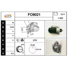 FO9021 SNRA Стартер