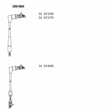 300/969 BREMI Комплект проводов зажигания