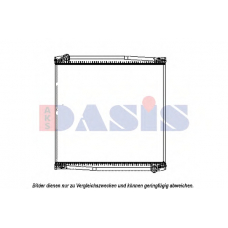 270070S AKS DASIS Радиатор, охлаждение двигателя