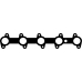 026606P CORTECO Прокладка, выпускной коллектор