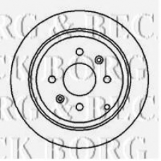 BBD4108 BORG & BECK Тормозной диск