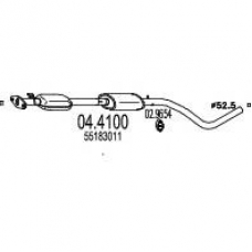 04.4100 MTS Катализатор