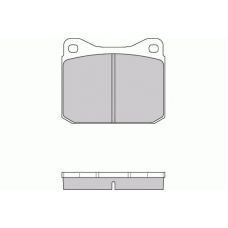 12-0097 E.T.F. Комплект тормозных колодок, дисковый тормоз