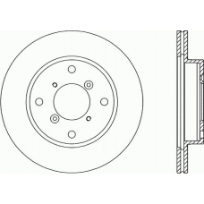 BDR1502.20 OPEN PARTS Тормозной диск