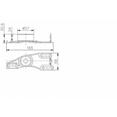 TKR 9812 TIMKEN Натяжной ролик, ремень грм