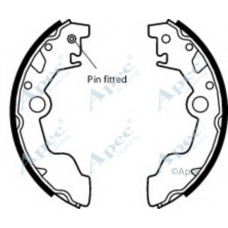 SHU542 APEC Тормозные колодки