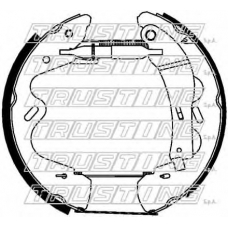 6445 TRUSTING Комплект тормозных колодок