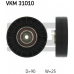 VKM 31010 SKF Паразитный / ведущий ролик, поликлиновой ремень