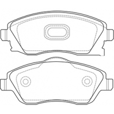 PN-0361 JNBK Колодки тормозные